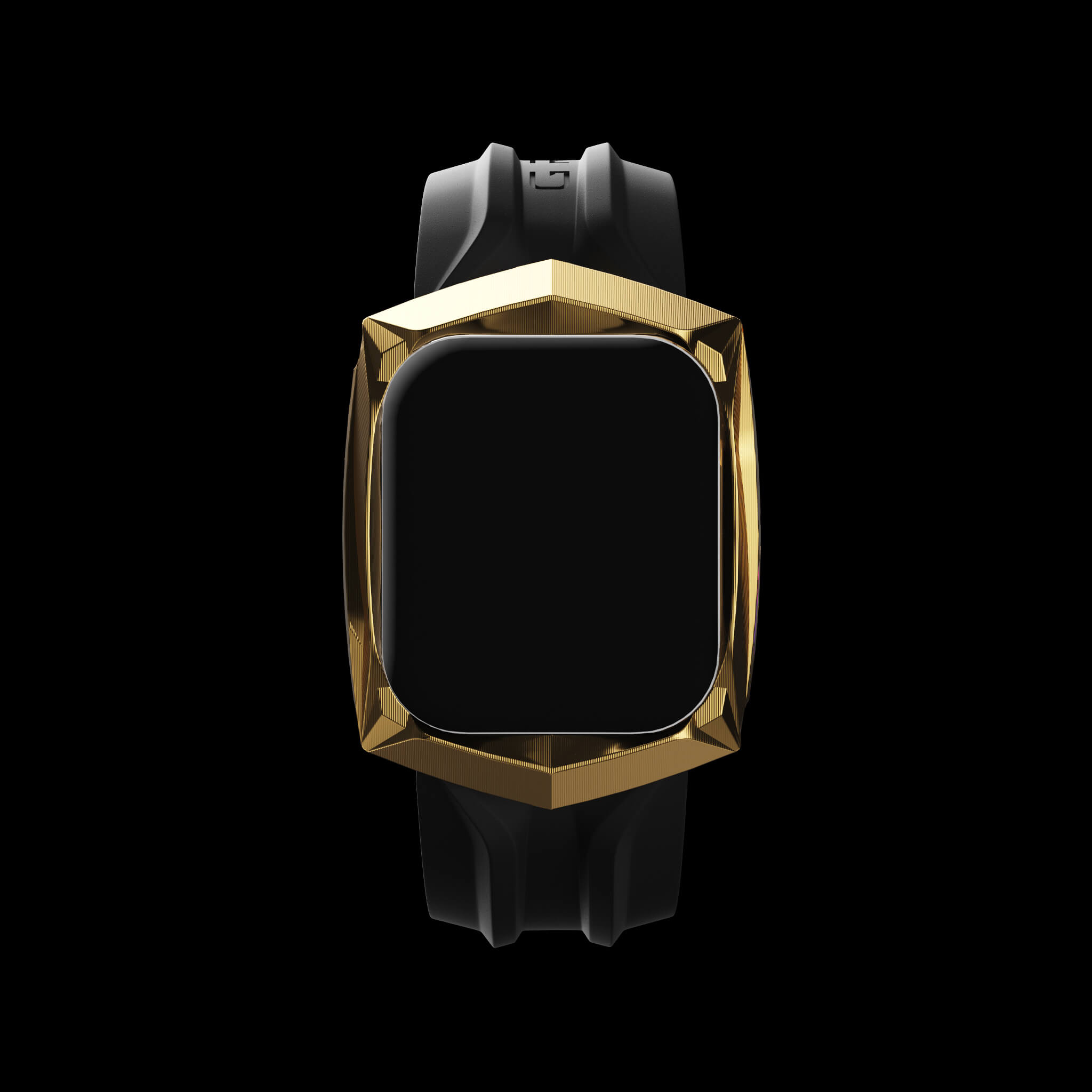 reskar gold pvd titanium apple watch case
