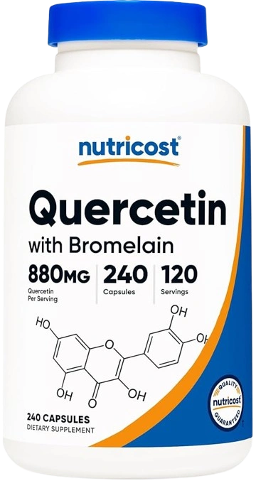 Nutricost Quercetin + Bromelain
