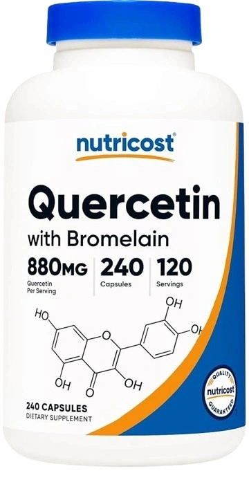 Nutricost Quercetin + Bromelain
