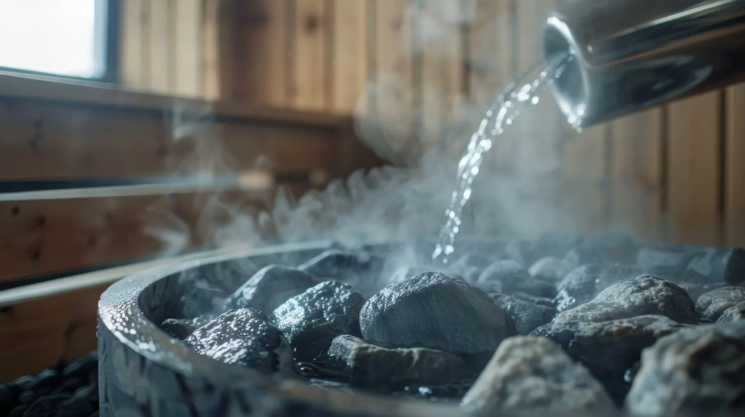 Traditional Finnish saunas