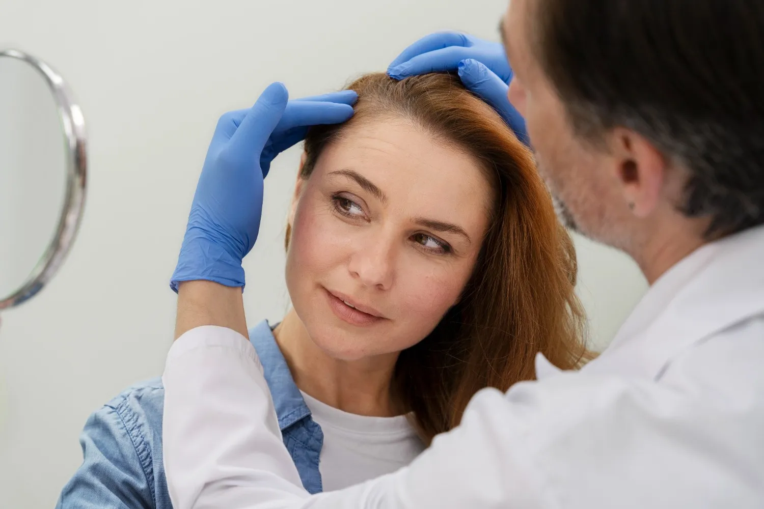 sudden hair loss